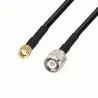 Kabel antenowy SMA wtyk / TNC wtyk RG58 50cm