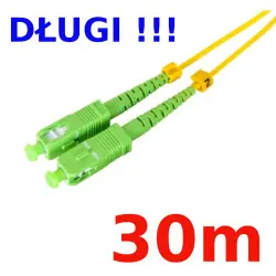Światłowód do internetu ORANGE Z-Z 30m DŁUGI !!!