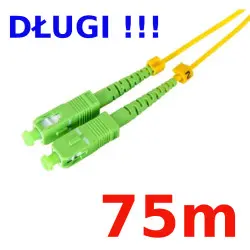 Światłowód do internetu ORANGE Z-Z 75m DŁUGI !!!