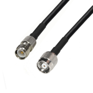 Kabel antenowy TNC RP gniazdo-TNC RP wtyk RG58 15m
