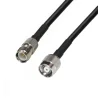Kabel antenowy TNC RP gniazdo-TNC RP wtyk RG58 2m