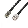 Kabel antenowy TNC wtyk / TNC RP gniazdo RG58 10m