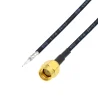 Pigtail SMA RP wtyk / do lutowania RG174 1.2m