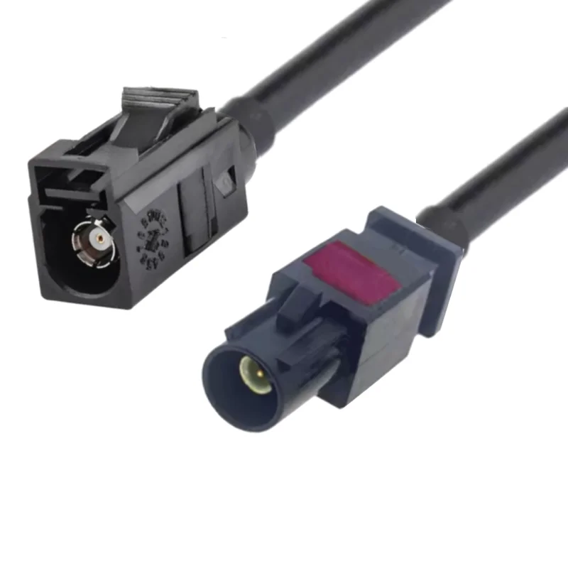 Pigtail FAKRA A gniazdo-FAKRA A wtyk RG58 7m