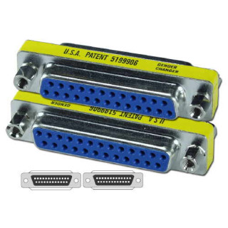 RF adapter ADAPTER DB25 socket / DB25 socket