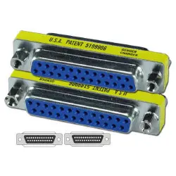 ADAPTER DB25 gniazdo / DB25 gniazdo