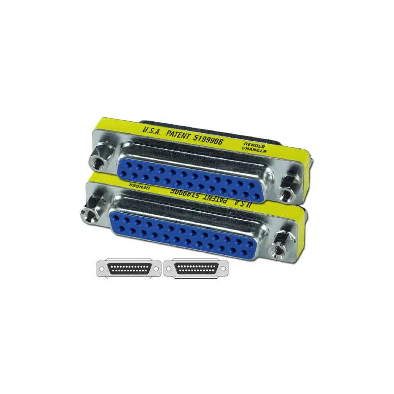 ADAPTER DB25 socket / DB25 socket