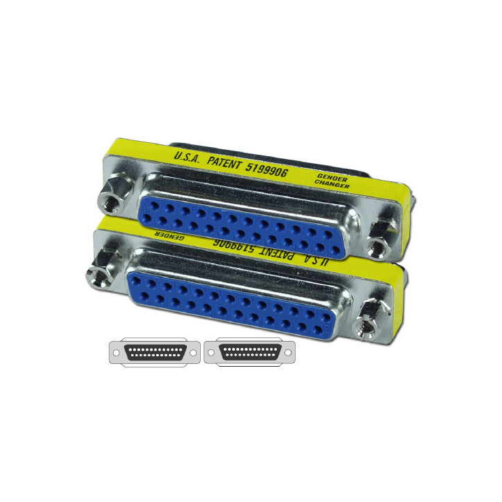 HF-Adapter ADAPTER DB25 gniazdo / DB25 gniazdo