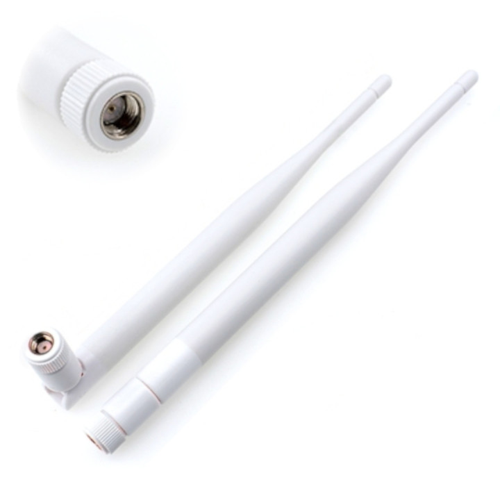 Antena WiFi 2.4GHz 6dBi  DOOKÓLNA SMA-RP BIAŁA
