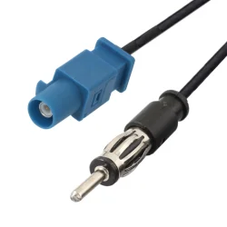 Kabel antenowy DIN wtyk-FAKRA Z wtyk RG174 1m