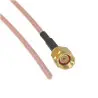 Pigtail SMA-RP wtyk / do lutowania RG316 50cm