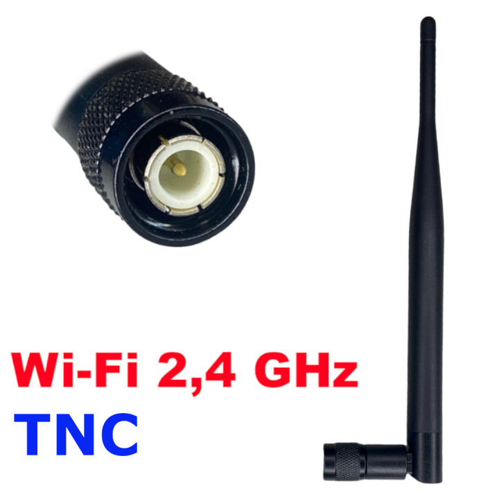 WiFi antenna 2.4GHz 6dBi Omnidirectional TNC