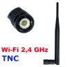 WiFi antenna 2.4GHz 6dBi Omnidirectional TNC