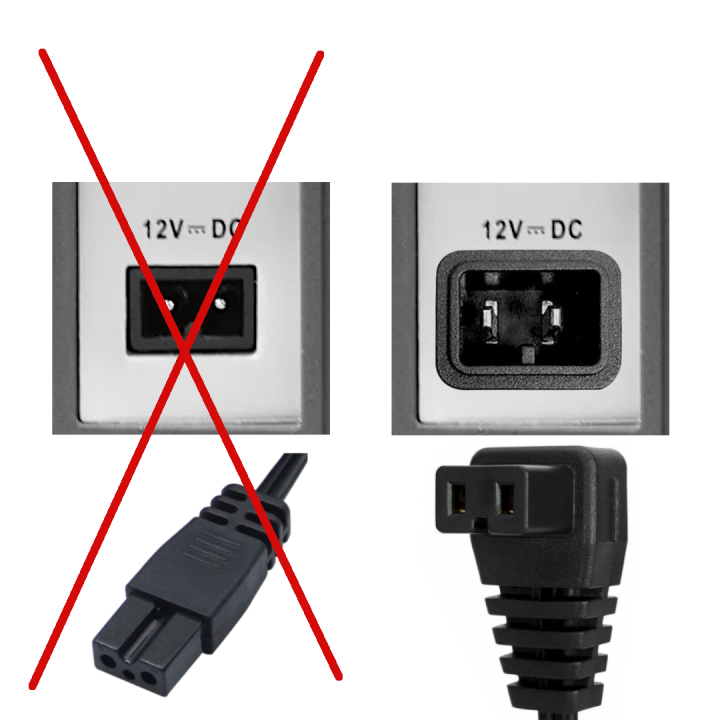 Kabel do LODÓWKI SAMOCHODOWEJ KOMPRESOR KĄTOWY 3m