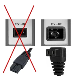 Kabel do LODÓWKI SAMOCHODOWEJ KOMPRESOR KĄTOWY 4m