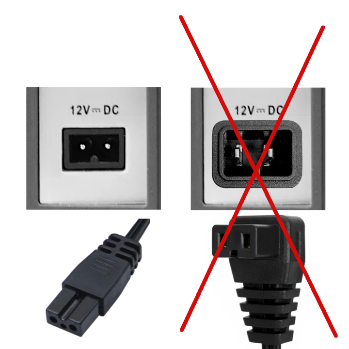 Kabel do LODÓWKI SAMOCHODOWEJ MAŁY 4m