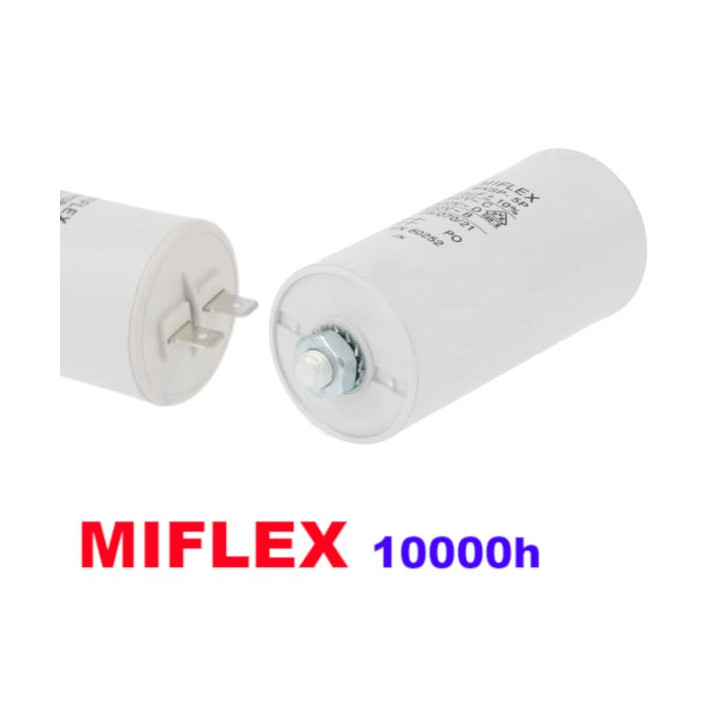 Kondensator silnikowy MIFLEX 35uF 450Vac POLSKI