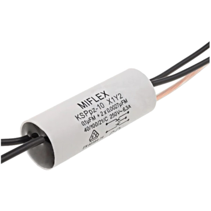 Capacitor KSPpz-10-2-100N 250V X1Y2 MIFLEX