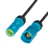 Kabel HSD Code -Z gniazdo/wtyk WODOODPORNY 4m