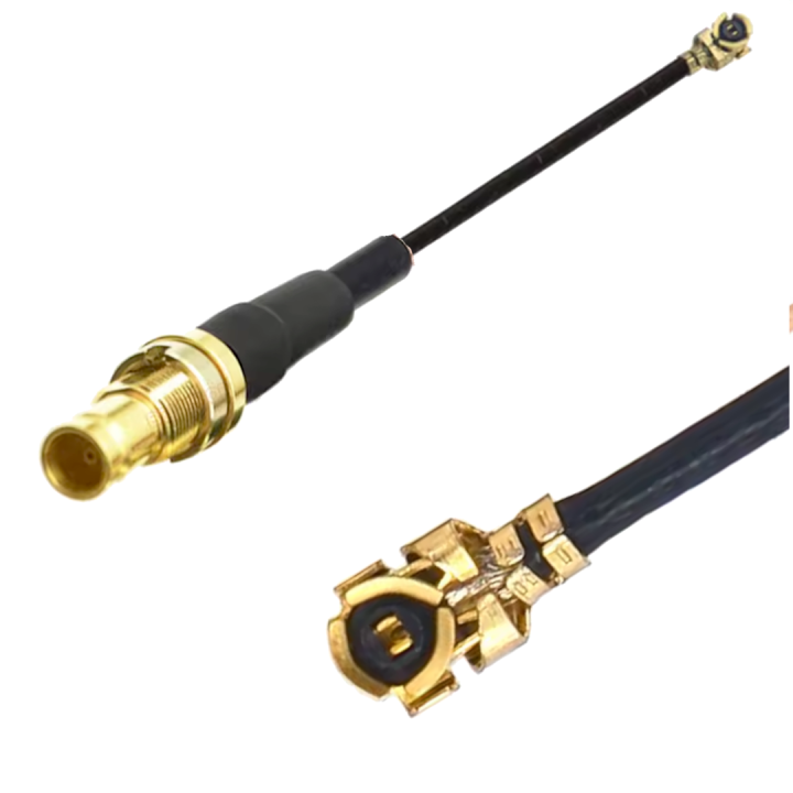 Pigtail 1.0/2.3 gniazdo / U.fl gniazdo RF1.37 35cm