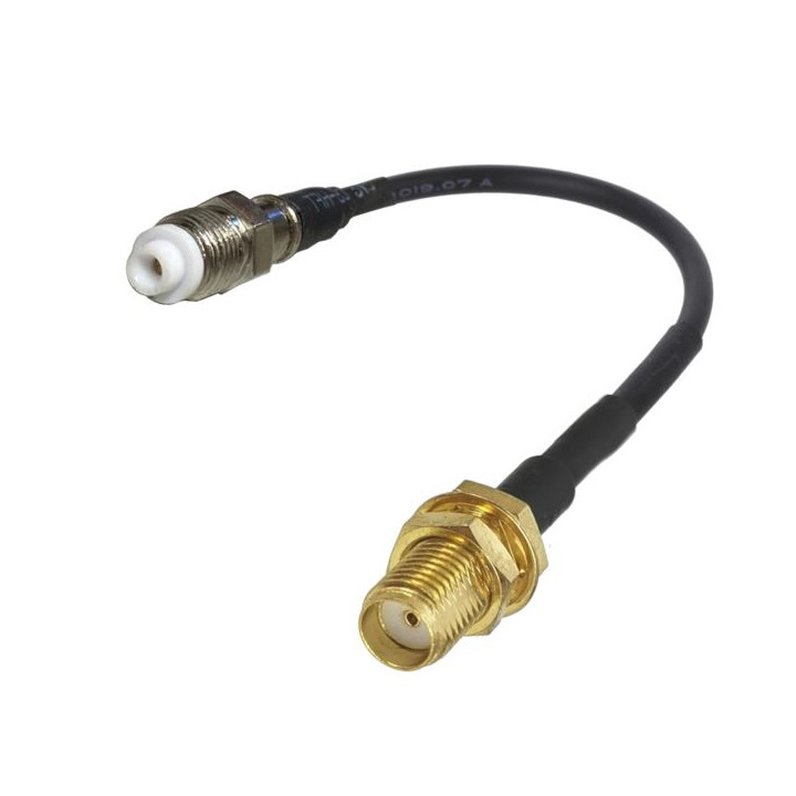 Pigtail FME gniazdo / SMA gniazdo 1m