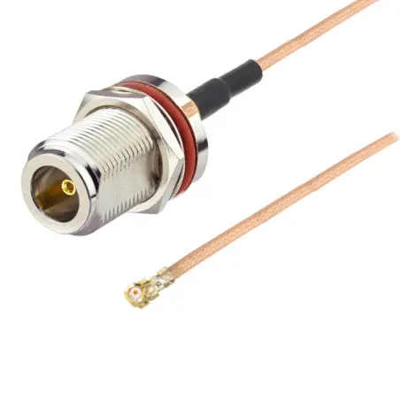 Pigtail UFL wtyk/ N gniazdo CH RG178 40cm