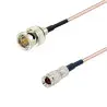 Kabel BNC wtyk - DIN 1.0/2.3 75ohm RG179 6m