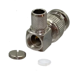 Złącze wtyk BNC na kabel KĄTOWY LMR300, RF7 