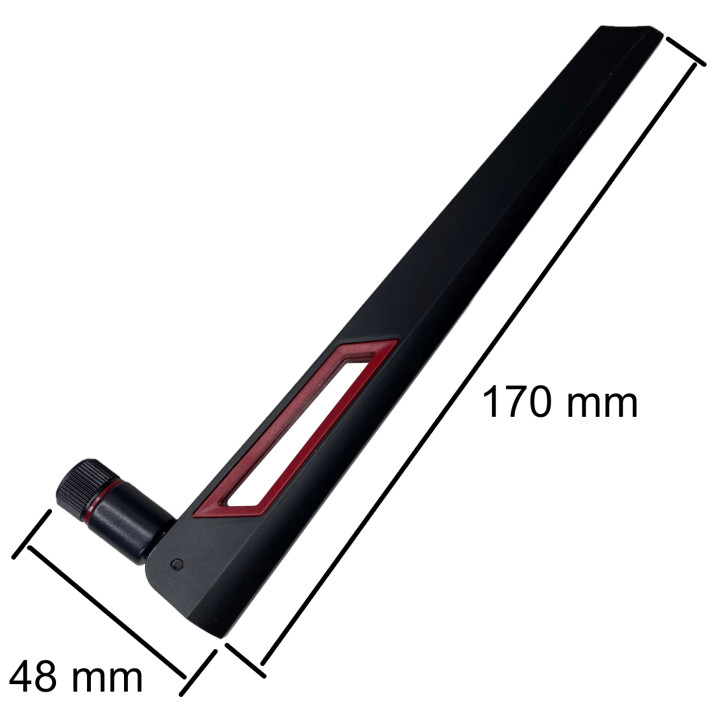 WiFi antenna 2.4GHz 5.8GHz Dual Band 12dBi SMA