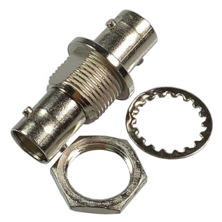 Adapter BNC GNIAZDO / BNC GNIAZDO  DO OBUDOWY
