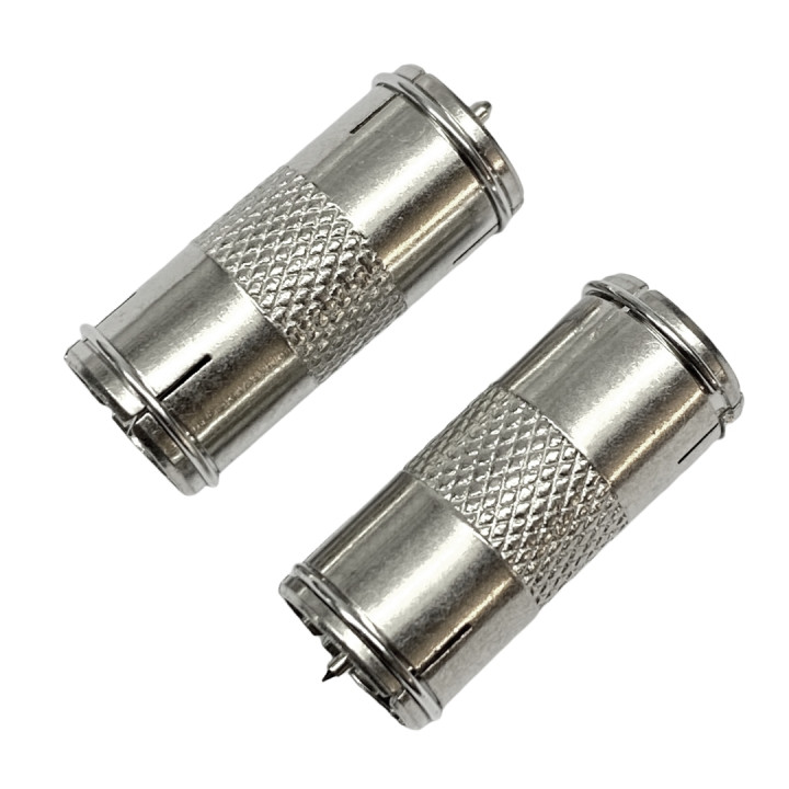 Adapter SZYBKOZŁĄCZKA  F wtyk / F wtyk