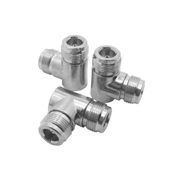 Adapter N gniazdo / N gniazdo KĄTOWY