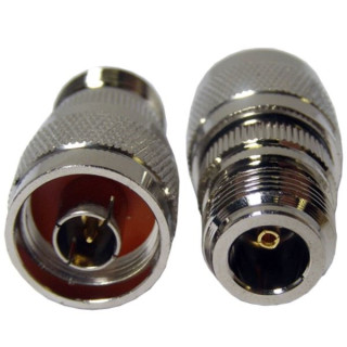 Adapter N plug / N socket STRAIGHT