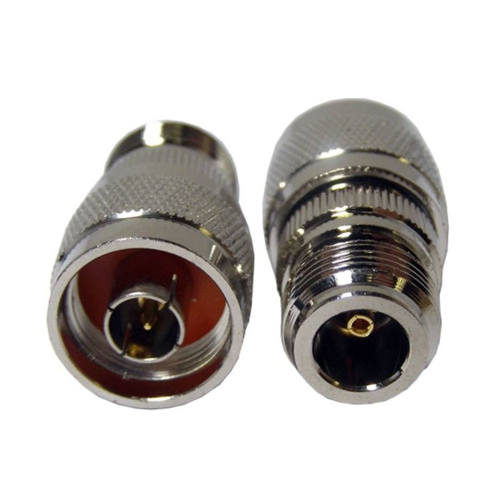 Adapter N plug / N socket STRAIGHT