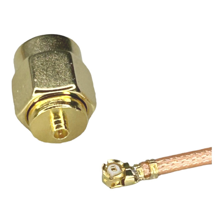 Adapter SMA wtyk / MHF4 wtyk 