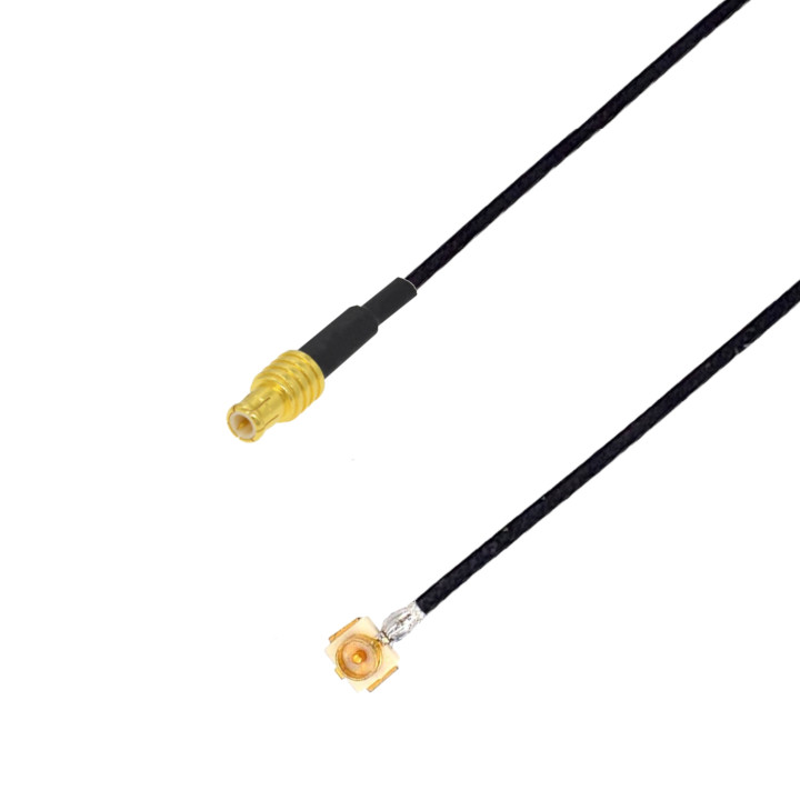 Pigtail uFL męski / MCX wtyk RF1.37 5cm