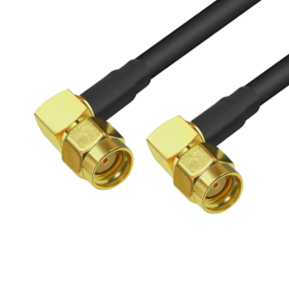 Kabel antenowy SMA RP wtyk RA / wtyk RA LMR240 10m