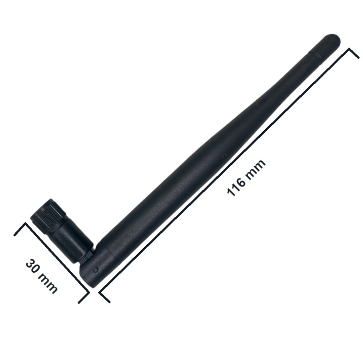WiFi Antenna 2.4GHz 3.5dBi OMNIDIRECTIONAL SMA Plug