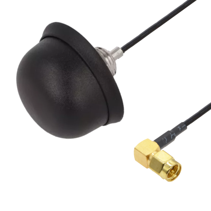 Antena GPS Pasmo L1 ZE ŚRUBĄ SMA KĄTOWE