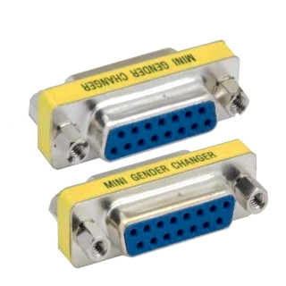 RF adapter ADAPTER DB15 socket / DB15 socket 2 rows