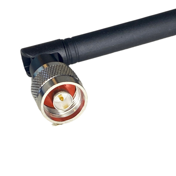 WiFi Antenna 2.4GHz 6dBi Bendable with Hinge N Plug