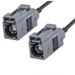 Pigtail FAKRA G gn / FAKRA G gn RG174 4m