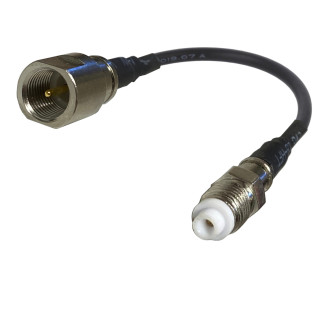 FME socket to FME plug 50 cm cable assembly