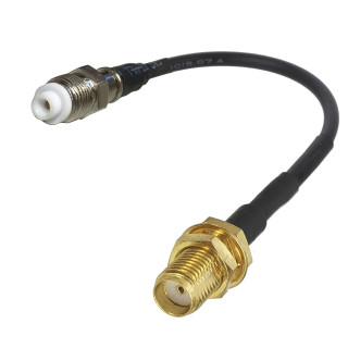 RF Jumper FME Buchse auf SMA Buchse 20 cm | RF 50 Ω