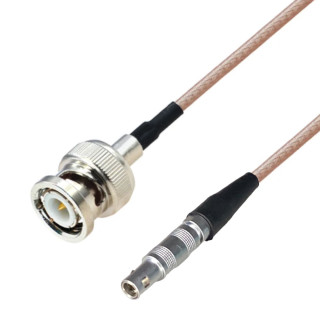 Kabel do akcelerometru LEMO00 / BNC wtyk RG316 3m
