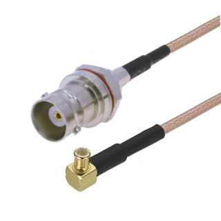 Pigtail MCX wtyk / BNC gniazdo BH 20cm v3
