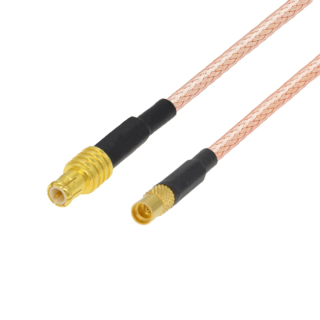 Pigtail MCX wtyk / MMCX gniazdo RG316 20cm