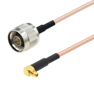 Pigtail MMCX wtyk / N wtyk RG316 10m 