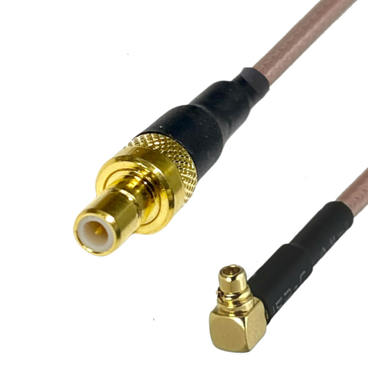 Pigtail MMCX Stecker auf SMB Stecker RG316 20 cm | RF 50 Ω