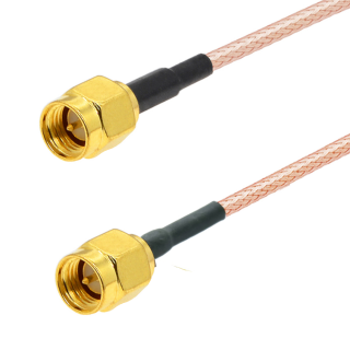 Pigtail SMA wtyk / SMA wtyk RG316D 30cm